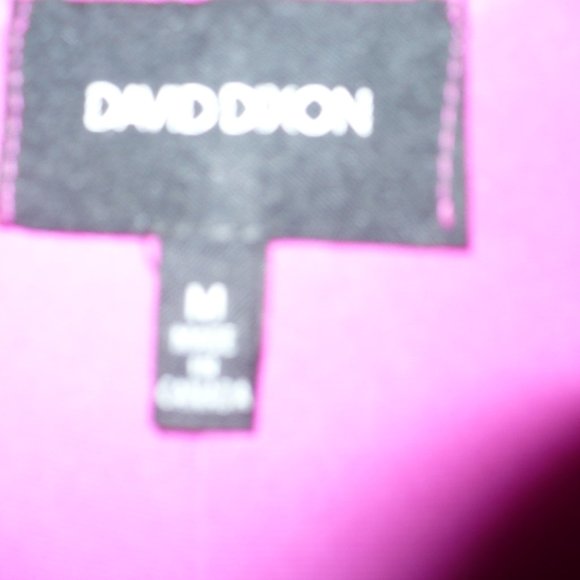 DAVID DIXON FUSHIA DRESS - Picture 2 of 2